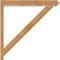 Ekena Millwork Traditional Rough Sawn Arts and Crafts Outlooker, Western Red Cedar, 6"W x 42"D x 42"H OUT06X42X42TRA03RWR - alternate 3
